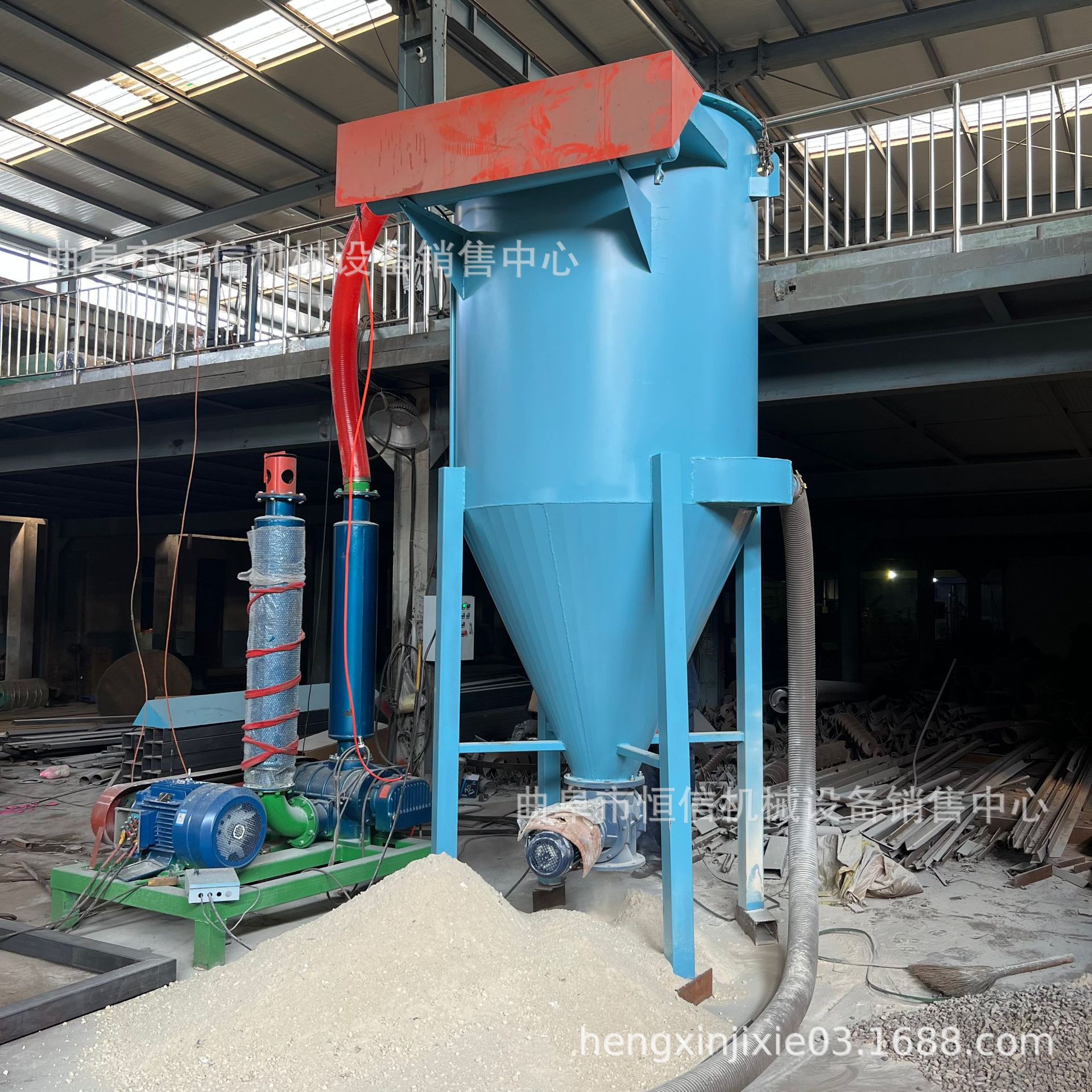 河南干粉干沙装吨包气力吸沙机zcjb 催化剂装罐车气力吸料机直供