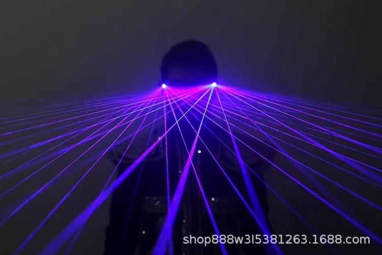 블루 멀티 포인트 레이저 안경