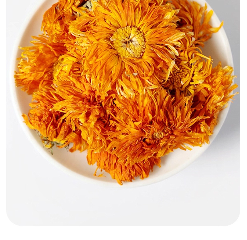 Dried Calendula Flowers Jin Zhan Ju 500g Bulk Loose Petals for Herbal Tea and Infusions specifications