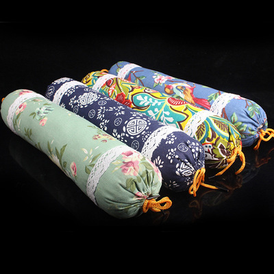 wholesale argy wormwood Cervical pillow adult Neck Pillow household Multiple style Cylinder The old coarse cloth argy wormwood Cervical pillow