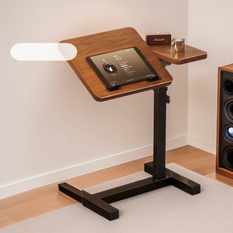 Simple Movable Adjustable-Height Table with Folding Design, Suitable for Use as a Bedside or Sofa Side Table, for Home Study, Computer, and Dining Purposes, Multifunctional Table Simple Movable Adjustable-Height Table with Folding Design, Suitable for Use as a Bedside or Sofa Side Table, for Home Study, Computer, and Dining Purposes, Multifunctional Table
