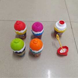 儿童倒置不洒液冰淇淋泡泡瓶可爱泡泡水宝宝户外吹泡泡夏季玩具