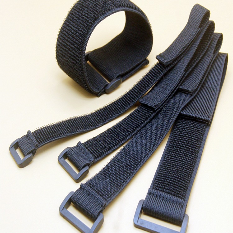 自粘松紧带反扣魔术贴弹力扎带货物固定绑带两人三足绑腿扎带