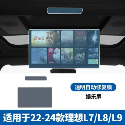 Car interior film L8/L9 models: interior trim film, gear - 22-24-l8l9-rear-tv