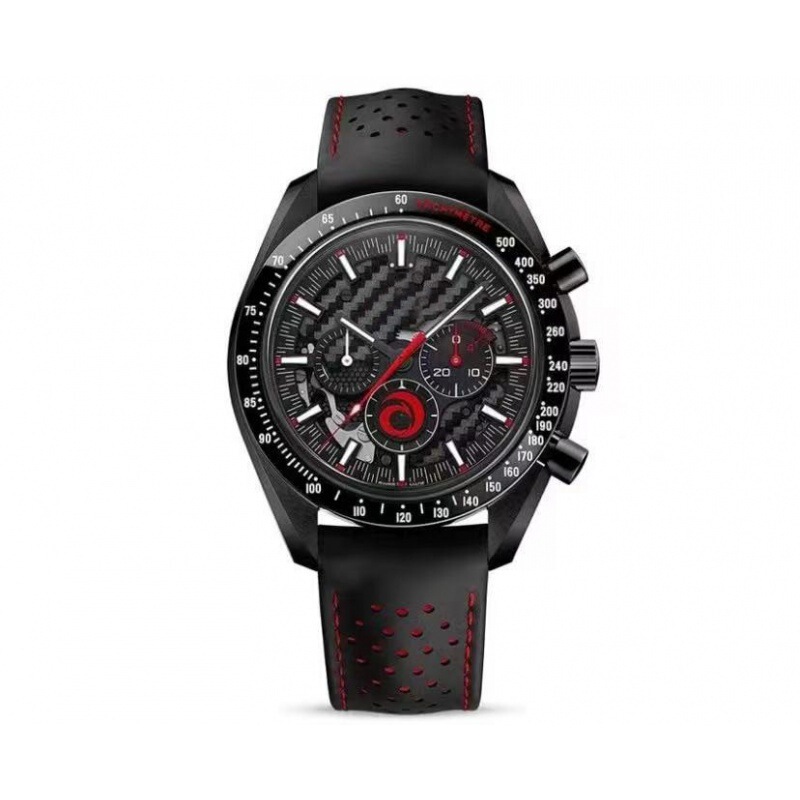 2021 cross-border European and American style Super Six-pin non-mechanical second-sweeping belt watch manufacturers supply