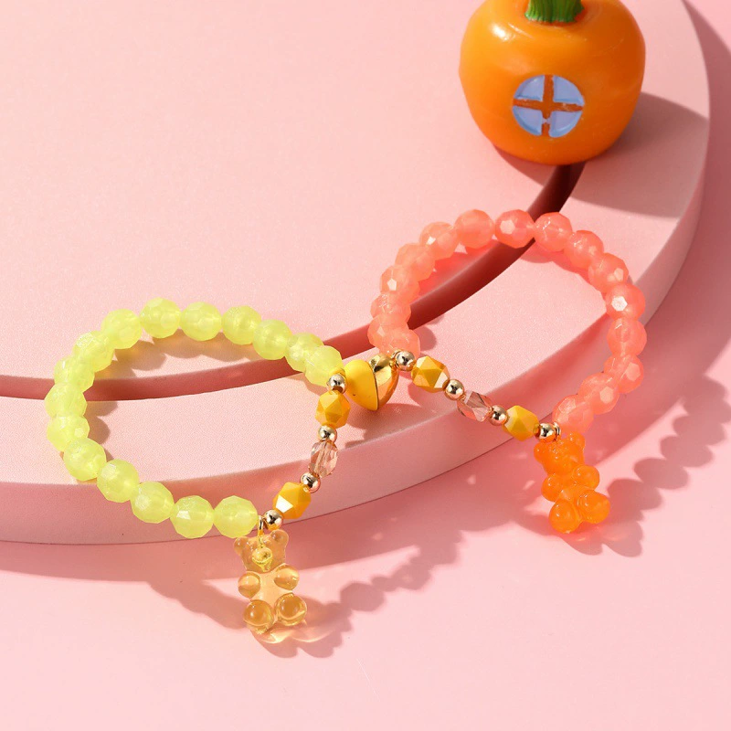 Beaded bracelet, set, for import