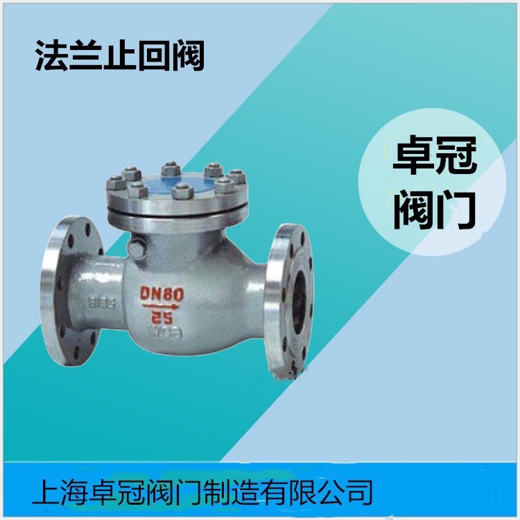 止回阀H44H-16C 逆止阀防倒流阀铸钢旋启式止回阀 防止介质倒流器