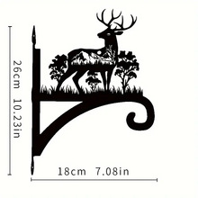 欧式壁挂式铁艺花篮墙壁装饰吊篮花架悬挂花架客厅阳台绿植挂件