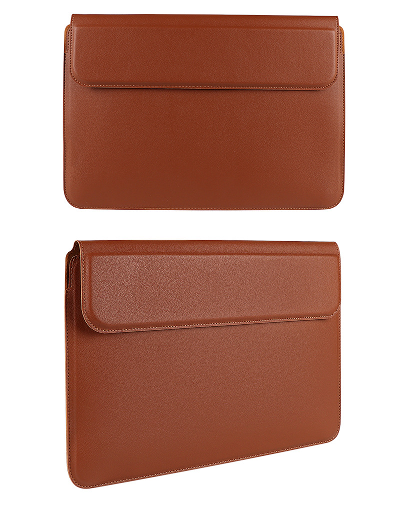 Multi-functional computer bag inner liner with stand, notebook stand leather case, MacBook inner liner pro undefined