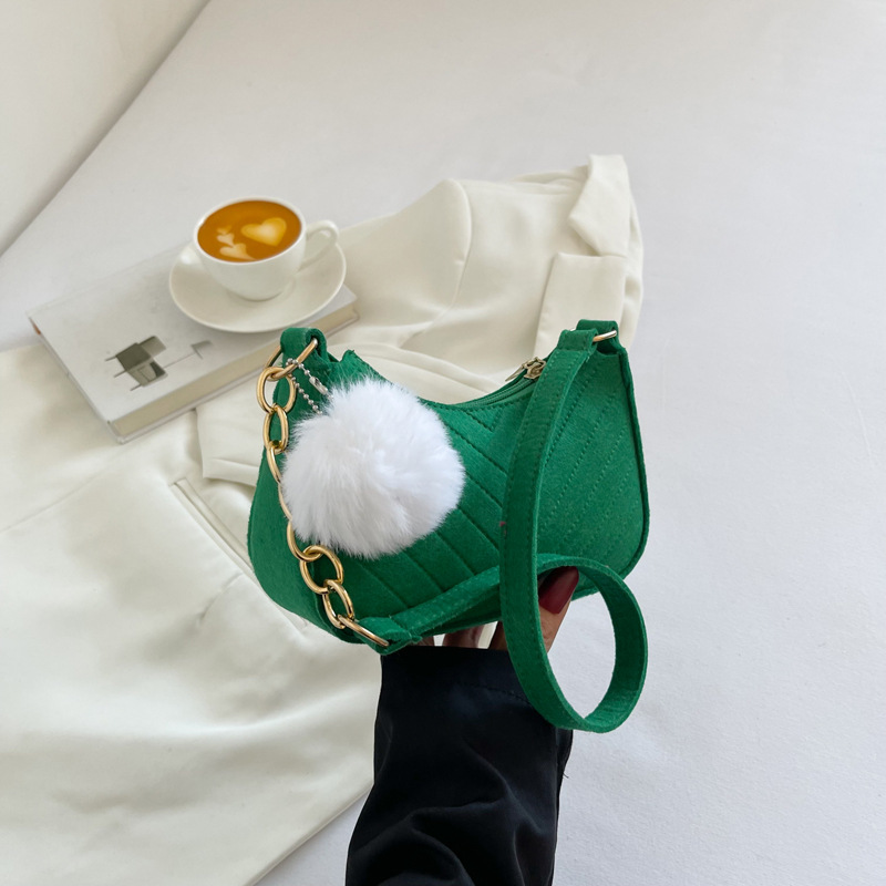 Bolso pequeño para mujer 2023 Otoño e Invierno Nuevo bolso de hombro retro simple bolso crossbody de moda bolso de las axilas de estilo occidental para mujer