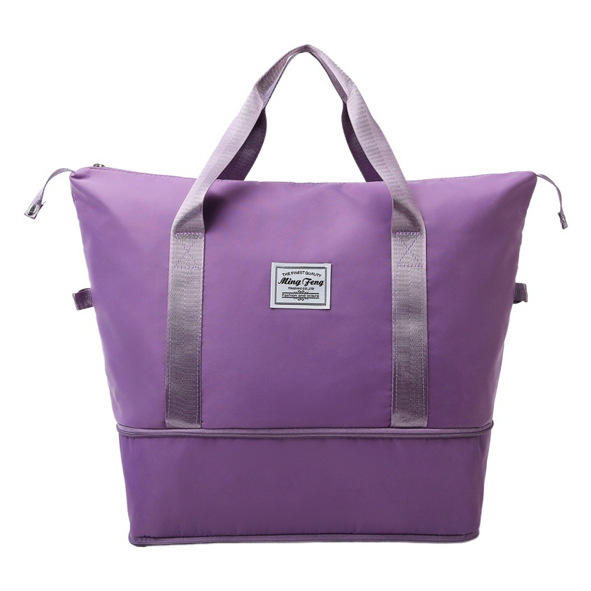 Gran capacidad impermeable bolsa de viaje húmedo y seco separación deportes yoga natación fitness bolsa estudiante corto viaje equipaje bolsa