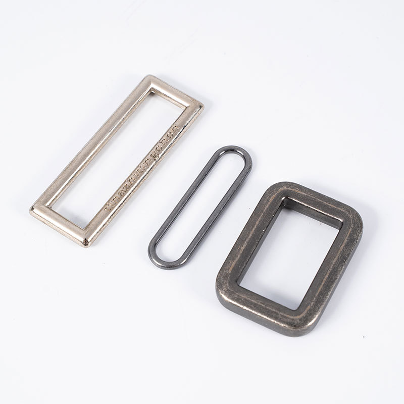 批发金属口字扣方扣现货批发皮带扣鞋扣箱包服装辅料配件现货