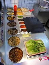 卷饼操作车一碗水煮肉片电磁炉煎饼车饭团工作台热卤煮锅操作