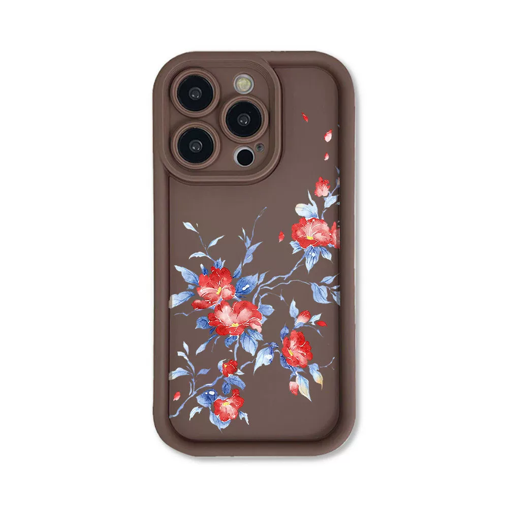 Apple, горный чай, совместимый матовый чехол для iPhone 16, 11