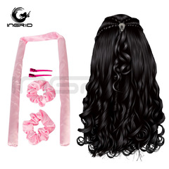 Ingrid's new lazy curling iron eva foam sponge curling iron sleep curling headband heatless curling iron