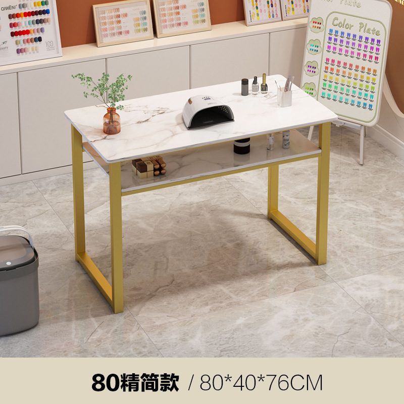 美甲桌带桌椅现代简约单人双人美甲台网红美甲店沙龙家具指甲桌|undefined