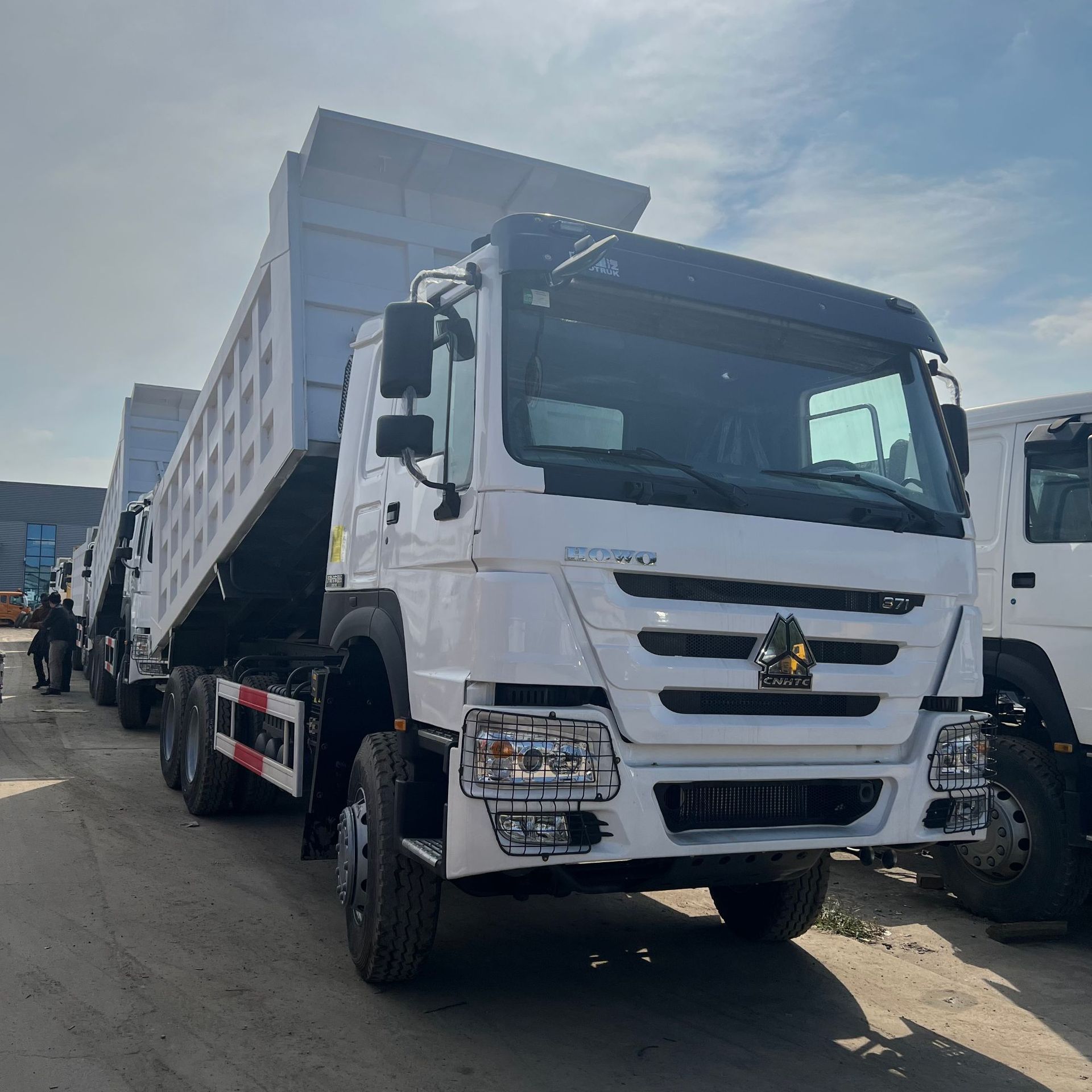 Factory Direct Sales Howo Nx Dump Truck Howo 371 Horsepower Earth Transport Dump Truck Truck Rear Dump Truck