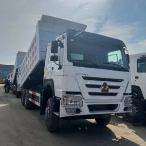 Howo 371HP 6X4 10 təkərli 20 tonluq qum və çınqıl yük maşını