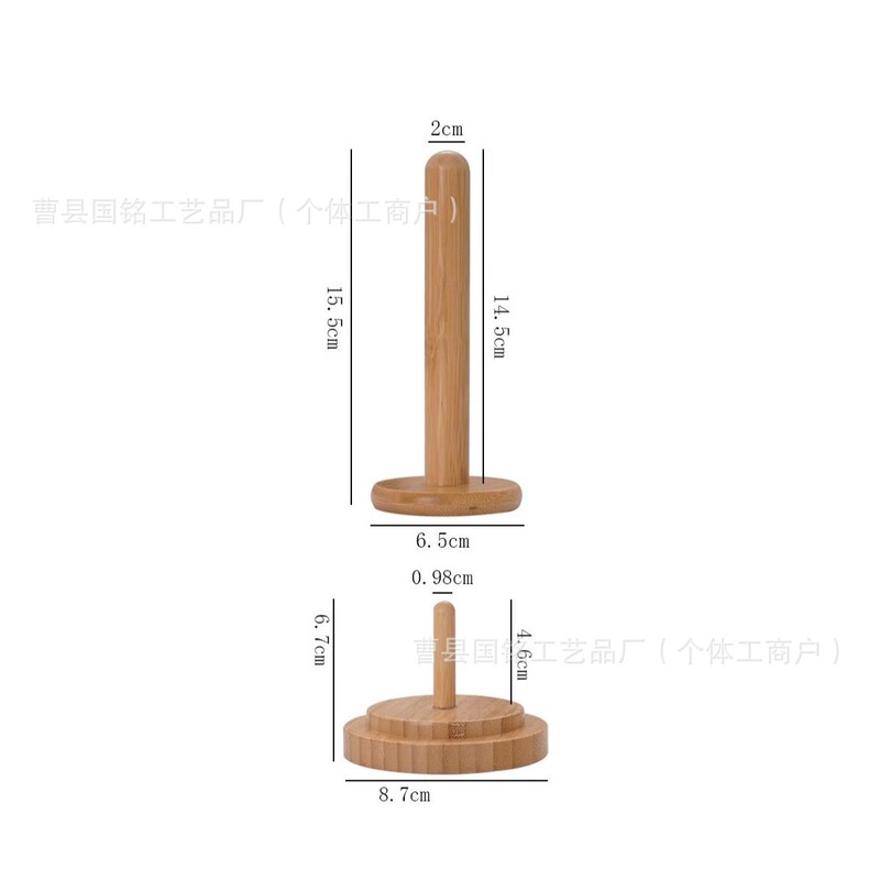 竹ウールホルダースプール木製ウールホルダーデスクトップ糸スプールホルダーラインボール収納ラック回転可能|undefined