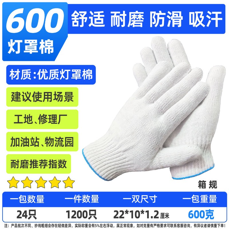 包邮劳保手套工厂用超耐磨棉线手套作业干活工作工业批发手套|undefined