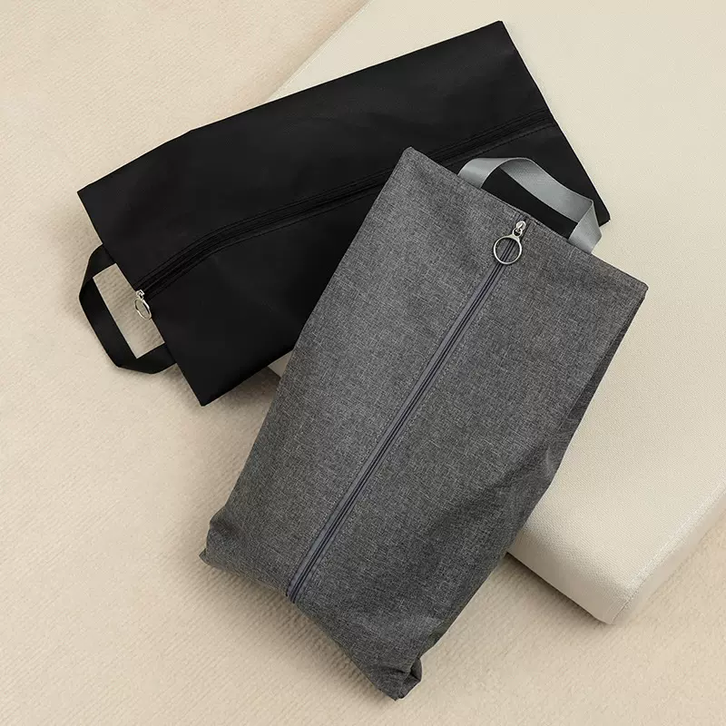 鞋子收纳袋旅行便携防水手提袋运动瑜伽鞋包牛津布收纳防尘鞋靴套