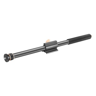 Lightweight era carbon fiber two-section telescopic PTZ horizontal shooting Rod photography equipment camera live broadcast multi-interface extension rod
