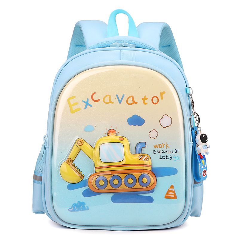 2025 nueva clase de niñas clase media clase larga carcasa dura luz jardín de infantes lindas mochila de estudiantes impermeables mochila de niños