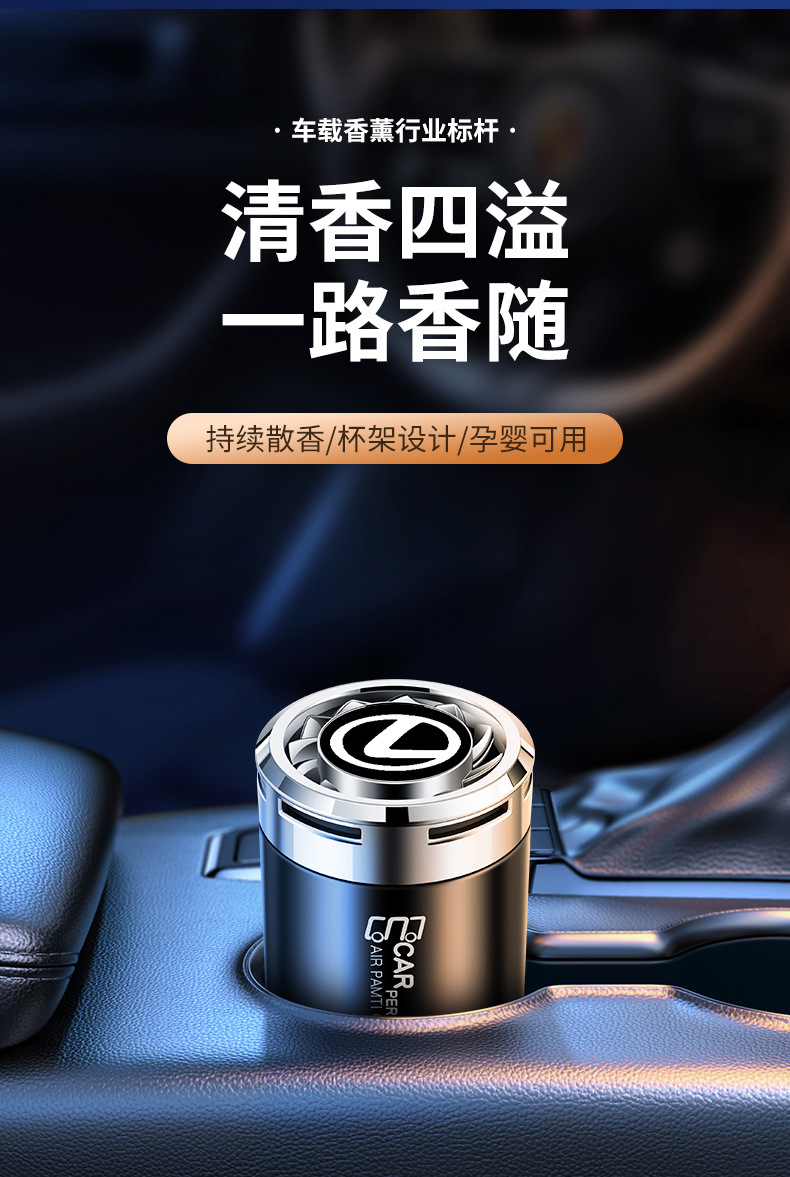 Lexus CTESLSUXNXRXLMLCISFGSF car air freshener, car fragrance, odor eliminator, interior accessories