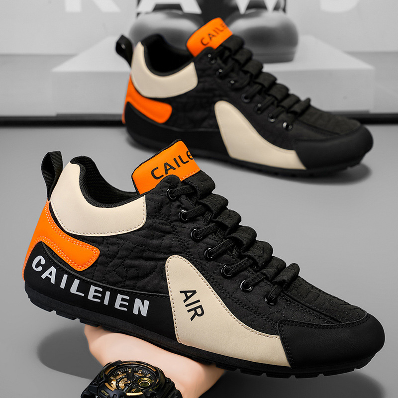 Zapatos de lona de alto impacto para hombres, nuevos zapatos de otoño transpirables, deportes casuales al aire libre, zapatos antideslizantes, zapatos de papá para hombres image 7