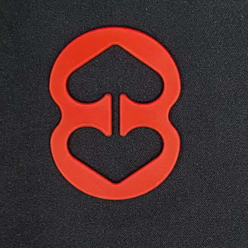 Underwear shoulder straps, anti-slip buckles, bra straps, anti-slip shoulder invisible bra, adjustable, light-free, beautiful back, transparent buckles