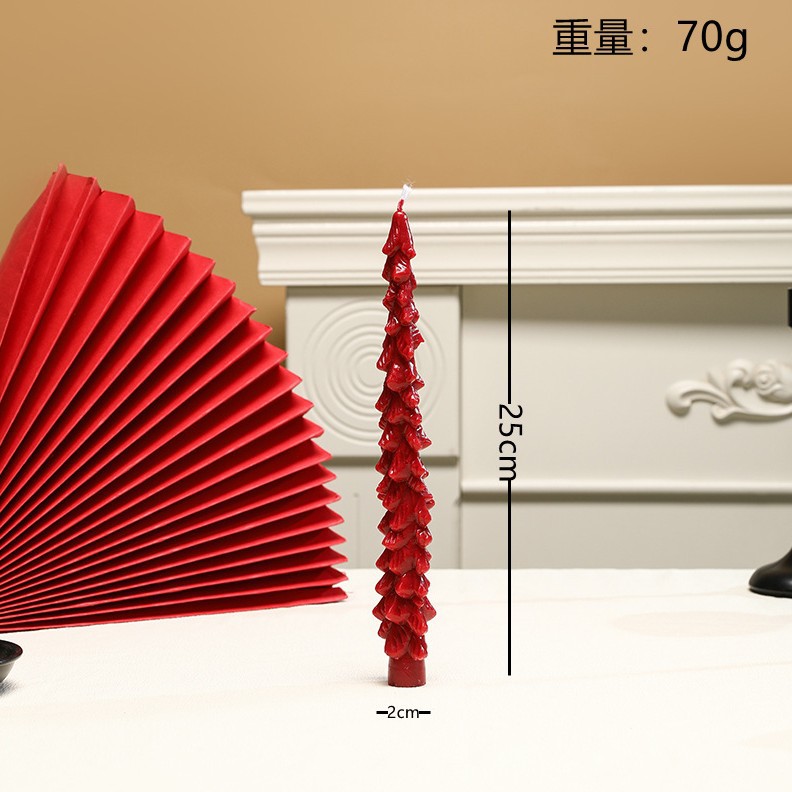 Vela aromática de cera de soja retro francesa color borgoña, vela romántica para bodas, decoración para el hogar, portavelas, venta al por mayor por pieza