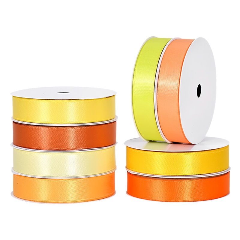 En stock Yao Ming cinta de raso arco cinta pastel caja de regalo de embalaje accesorios de ropa cinta de poliéster al por mayor