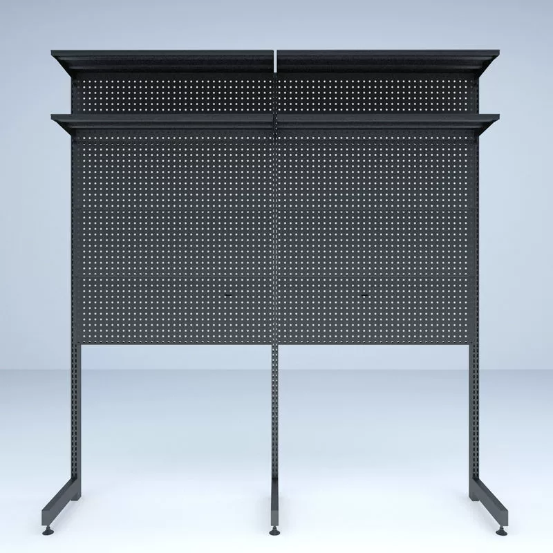 Модный набор для игровой комнаты девочки: стол для учебы, книжная полка, пегборд, напольная стойка, новая модель