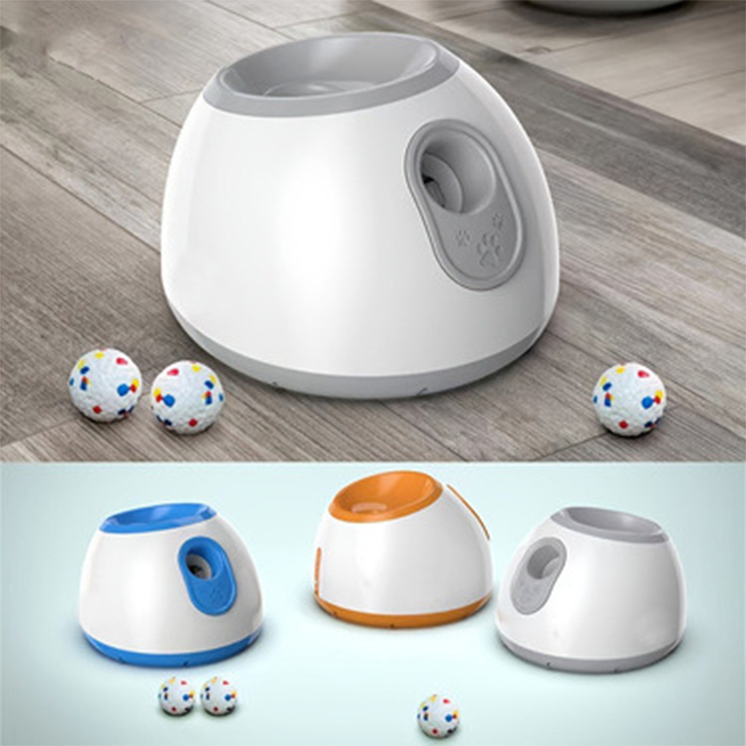 Fábrica de origen perro servicio automático mascota interactivo lanzador de bolas transfronterizos para juguetes al por mayor