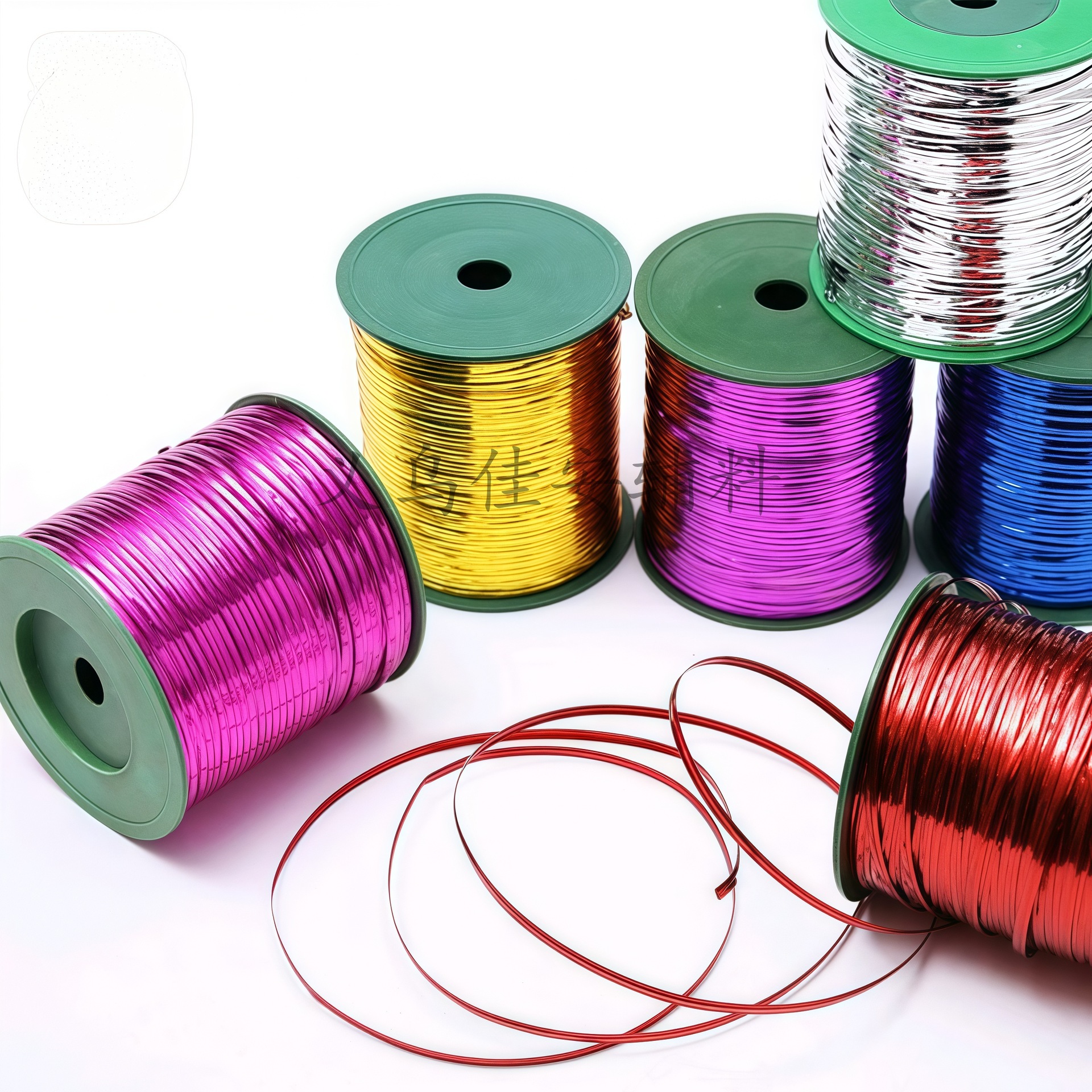 厂家现货彩色扎带金丝扎线婚庆礼盒面包袋棒棒糖包装金色银色扎丝