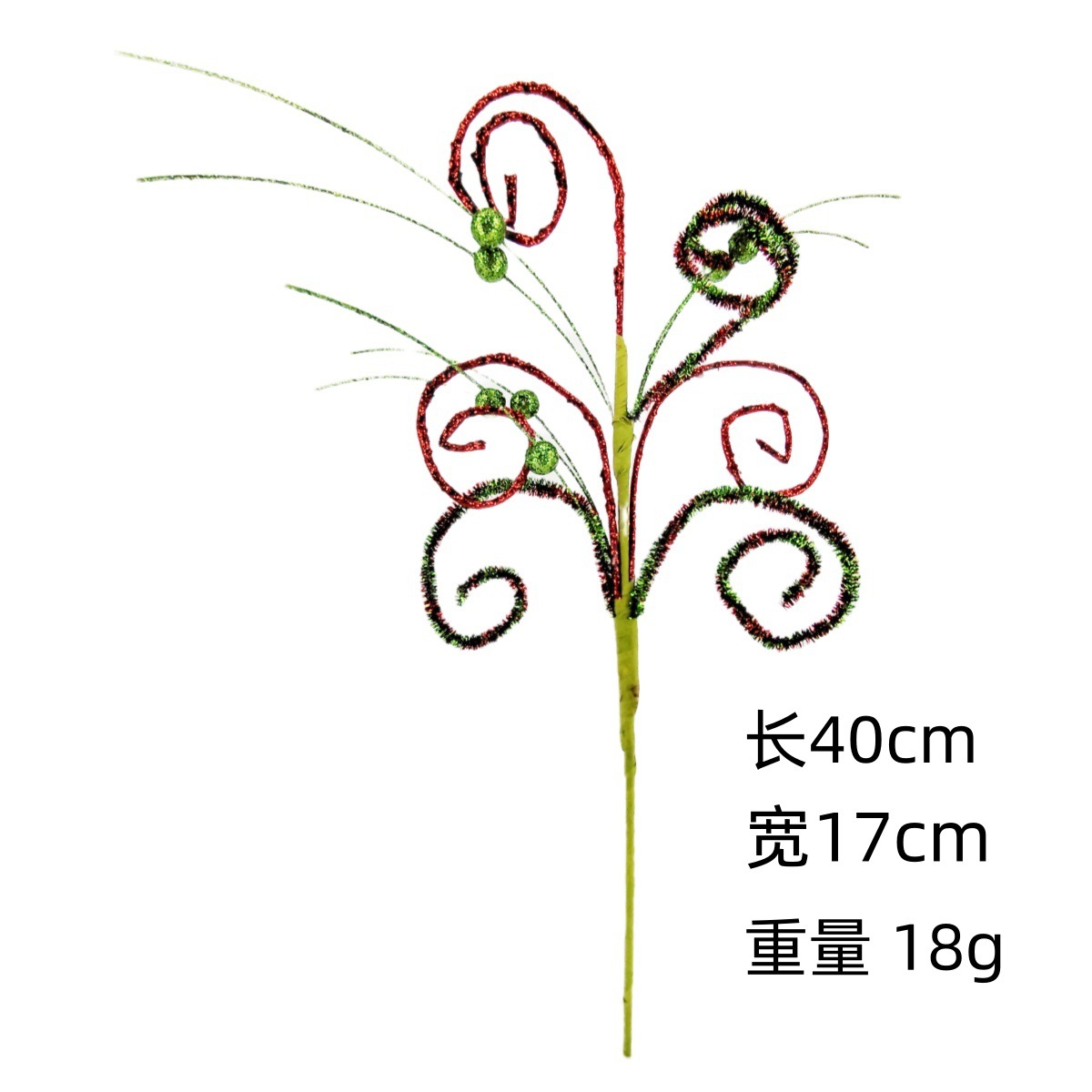 Fabricantes transfronterizos directos polvo de oro caramelo de Navidad rotativo decoración de flores oro rosa verde twist stick caramelo inserto