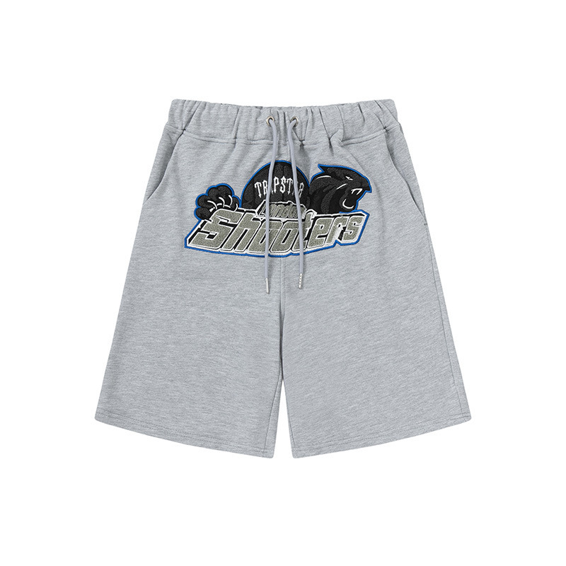 新作入荷 クロスボーダー貿易 Trapstar 高画質プリント 半袖ショートパンツセット 長袖|undefined
