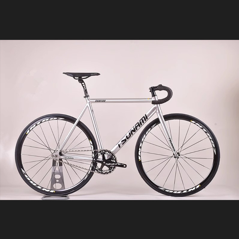 Tsunami Tsunami Fixed Gear Snm-100 Fixed Gear Racing Bicycle Aluminum Alloy for Track Use