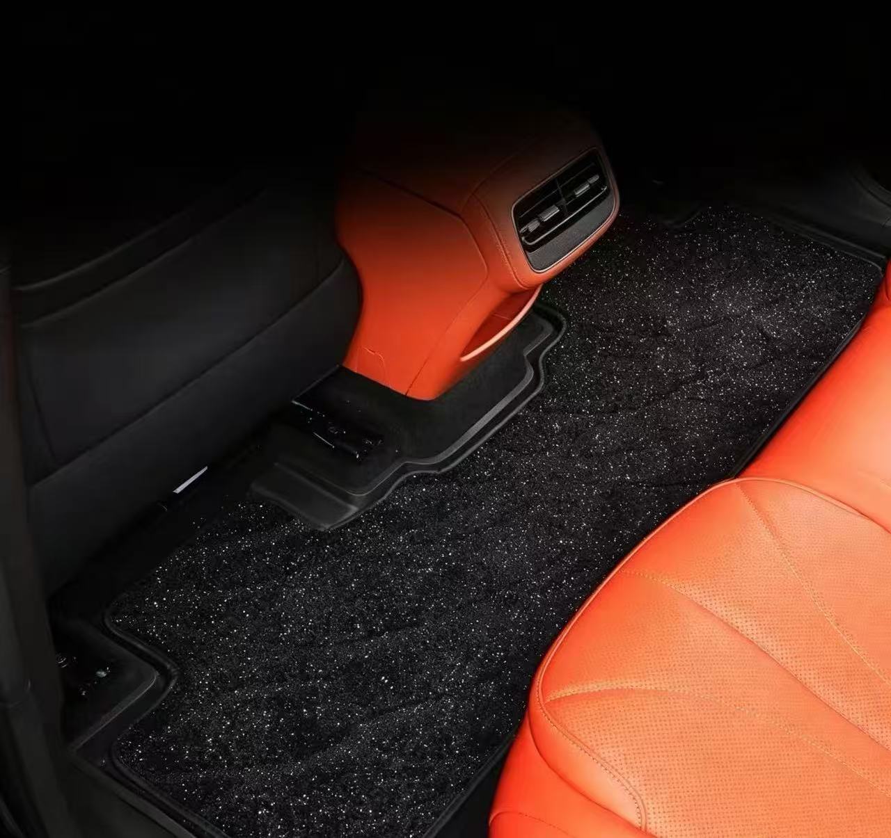 Suitable for Geely Galaxy M7 Floor Mats, Starry Sky Carpet, Original Tpe Floor Mats, Upper Layer Carpet, Full Coverage Modified Interior Accessories