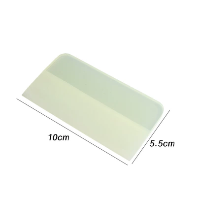 scraper concave-convex surface drainage double-edged | Car cleaning tools - transparent-color-hand-grinded-medium-sized-beef-tendon-scraper