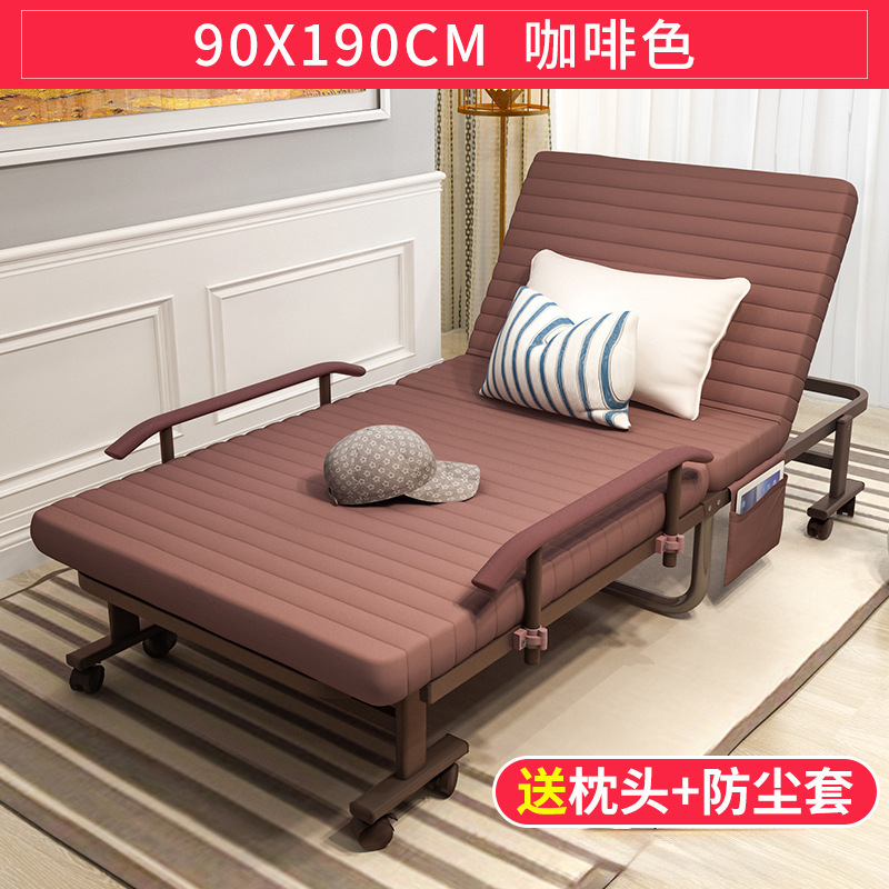 Cama plegable, pausa para el almuerzo en la oficina, artefacto, cama simple individual, siesta para el hogar, cama temporal