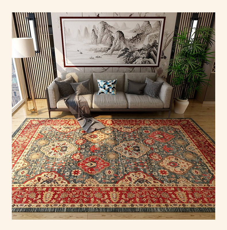 民族风地毯,波西米亚地毯,客厅地毯,茶几沙发毯,酒店地毯