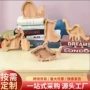 实木儿童木质小动物储蓄罐