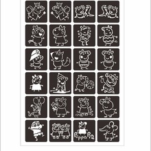 半永久小纹身模板图案大图 韩式纹绣镂空 图册纹身贴手指英文模版