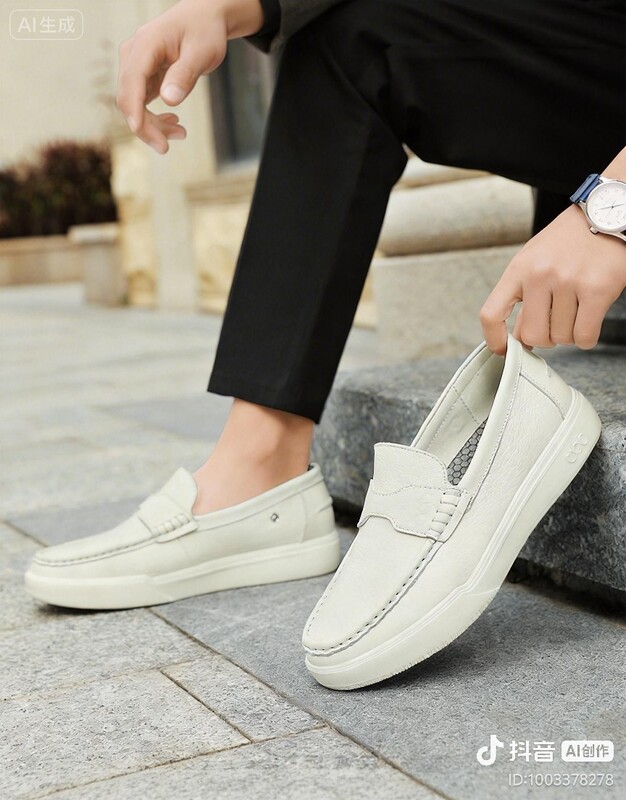 Aidobu's New Smart Massage Slip-On Shoes Are Simple, Made of Top-Layer Cowhide, Comfortable, Casual, Breathable, and Versatile Leather Shoes Aidobu's New Smart Massage Slip-On Shoes Are Simple, Made of Top-Layer Cowhide, Comfortable, Casual, Breathable, and Versatile Leather Shoes