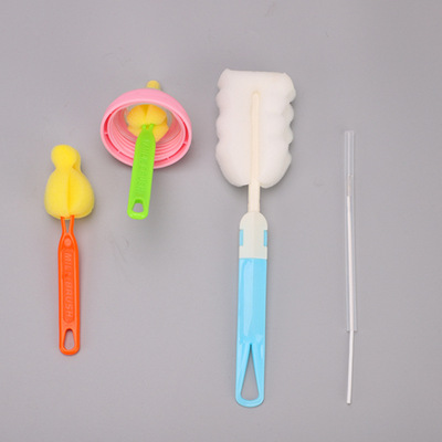 折叠拆卸创意杯刷 海绵杯刷 保温杯洗杯子清洁刷日定制LOGO日用品|ms