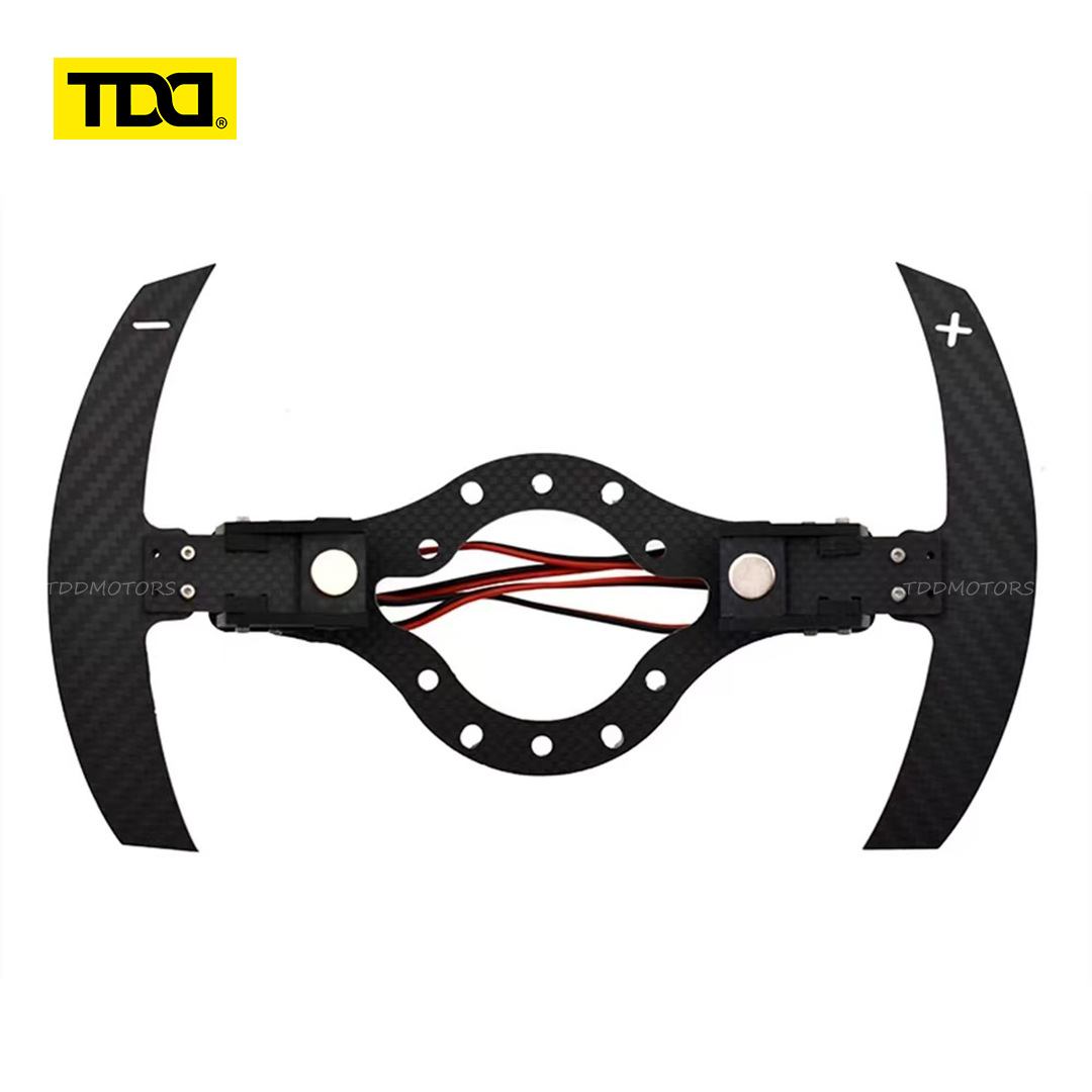 Carbon Fiber Magnetic, Universal Steering wheel - style-3