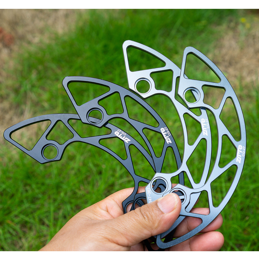 ZTTO Bicicleta de montaña Placa de protección especial para dientes positivos y negativos 104BCD Disco de un solo disco Cubierta de protección de rueda dentada