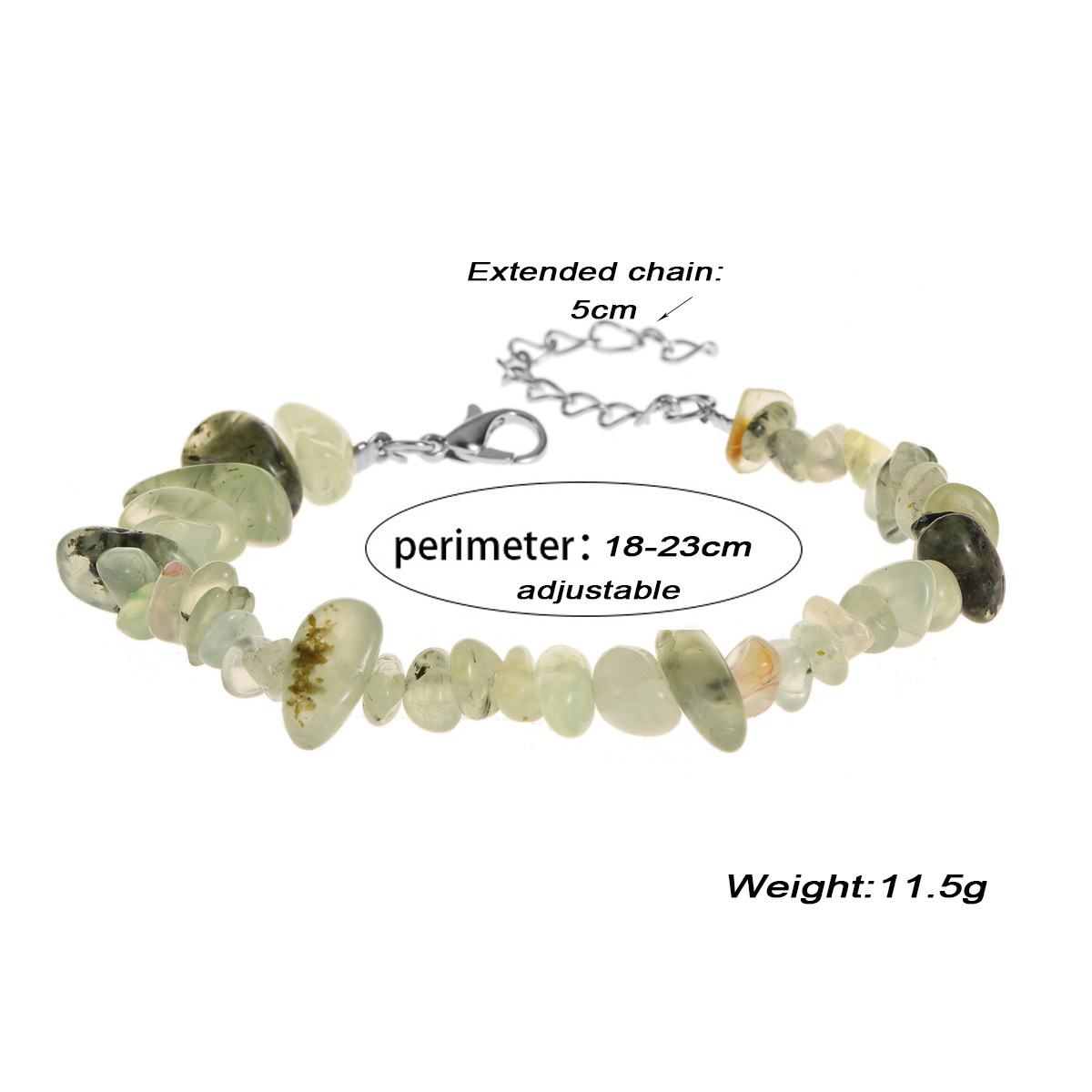 17g Weight Elegant Ethnic Style Simple Style Geometric Natural Stone Bracelets