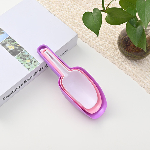 Colorful ice shovel wholesale creative home ice shovel baking cake baking shovel food popcorn food shovel